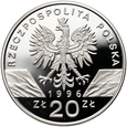 Polska, III RP, 20 złotych 1996, Jeż