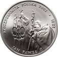 Polska, III RP, 10 zł 2002, Jan Paweł II, Pontifex Maximus 