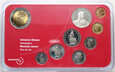 Szwajcaria, zestaw 9 monet od 1 rappena do 5 franków 1999 (proof)