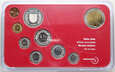 Szwajcaria, zestaw 9 monet od 1 rappena do 5 franków 1999 (proof)