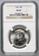 USA, 1/2 dollara 1964, John Kennedy, NGC MS65 #23