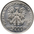 Polska, III RP, 5000 złotych 1989, Henryk Sucharski