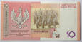 Polska, III RP, 10 złotych 2008, Niepodległość - Józef Piłsudski