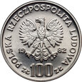 #AN# Polska, PRL, 100 zł 1982, Bocian, próba, nikiel