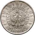 #AJ# Polska, II RP, 5 złotych 1938, Józef Piłsudski