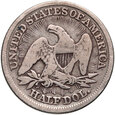 USA, 50 centów 1853, Filadelfia, Seated Liberty