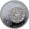 Polska, III RP, 10 złotych 2014, Brakteat Mieszka III Starego