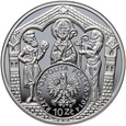 Polska, III RP, 10 złotych 2014, Brakteat Mieszka III Starego