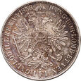 Austria, Franciszek I, 1 floren 1858 A, Wiedeń