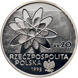 1702. Polska, III RP, 20 złotych 1998, Odkrycie polonu i radu