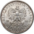 597. Polska, 100000 złotych 1990, Solidarność Typ A