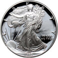 USA, 1 dolar 1993 P, Silver Eagle, stempel lustrzany (proof)