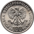 #AM# Polska, PRL, 100 zł 1979, Henryk Wieniawski, próba, nikiel