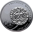 Polska, III RP, 20 złotych 2015, Półgrosz Władysława Jagiełły