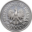 #AM# Polska, 200000 złotych 1992, Władysław Warneńczyk, nikiel