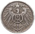 61. Niemcy, Wilhelm II, 1 marka 1899 A