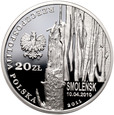 #AI# Polska, III RP, 20 złotych 2010, Smoleńsk