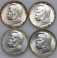 #AT# Polska, PRL, 4 x 50000 zł 1988, Piłsudski