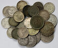Szwajcaria, lot 36 monet od 1/2 do 1 franka, 1909-1970