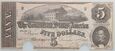 USA, 5 dolarów 1862, Richmond-Virginia C