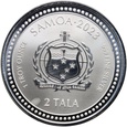 #AZ# Samoa, 2 tala 2023, Chrystus, uncja srebra