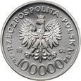 Polska, III RP, 100000 złotych 1991, Żołnierz Polski- Tobruk 1941