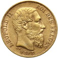 Belgia, Leopold II, 20 franków 1878