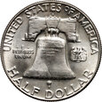 #AJ# USA, 1/2 dolara 1962 D, Franklin