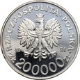 Polska, III RP, 200000 zł 1991, Igrzyska XXV olimpiady Barcelona 1992