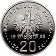 Polska, III RP, 20 zł 1995, Atlanta 1996, Igrzyska XXVI Olimpiady