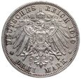 108. Niemcy, Prusy, Wilhelm II, 3 marki 1910 A