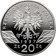 Polska, III RP, 20 złotych 1997, Jelonek rogacz