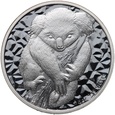 Australia, Elżbieta II, dolar 2007, Koala, uncja srebra