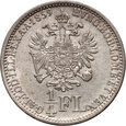 #Aj# Austria, Franciszek Józef I, 1/4 florena 1859 V, Wenecja