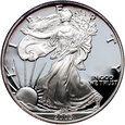 USA, 1 dolar 2003 W, Silver Eagle, stempel lustrzany (proof)