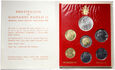 28. Watykan, zestaw 7 monet, od 10 do 1000 lirów, 1988