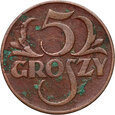 #M Polska, II RP, 5 groszy 1934