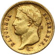 801. Francja, Napoleon I, 20 franków, 1813 A