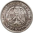 Niemcy, Republika Weimarska, 5 marek 1931 G, Karlsruhe, Dąb