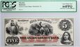 USA, 5 dolarów 1859, Plainfield - New Jersey, PCGS 64 PPQ
