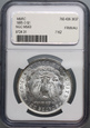 #AJ# USA, dolar 1885 O, Morgan, NGC MS63