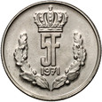 Luksemburg, 5 franków 1971, ESSAI, próba, miedzionikiel (CuNi)