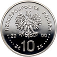 Polska, 10 złotych 2000, Jan II Kazimierz, popiersie