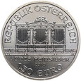 74. Austria, 1 1/2 euro 2010, Filharmonia, 1 uncja srebra