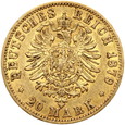 Niemcy, Prusy, Wilhelm I, 20 marek, 1879 A