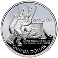 Kanada, Elżbieta II, 1 dolar 1997, 25. rocznica turnieju hokejowego