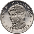 #AM# Polska, PRL, 100 zł 1978, Adam Mickiewicz, próba, nikiel