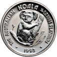 Australia, 25 dolarów, 1993, Koala, 1/4 oz platyny 999