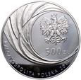 Polska, III RP, 500 zł 2014, Jan Paweł II, Kanonizacja, 1 kg Ag #BM