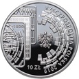 Polska, III RP, 10 złotych 2019, 100-lecie PKO Banku Polskiego